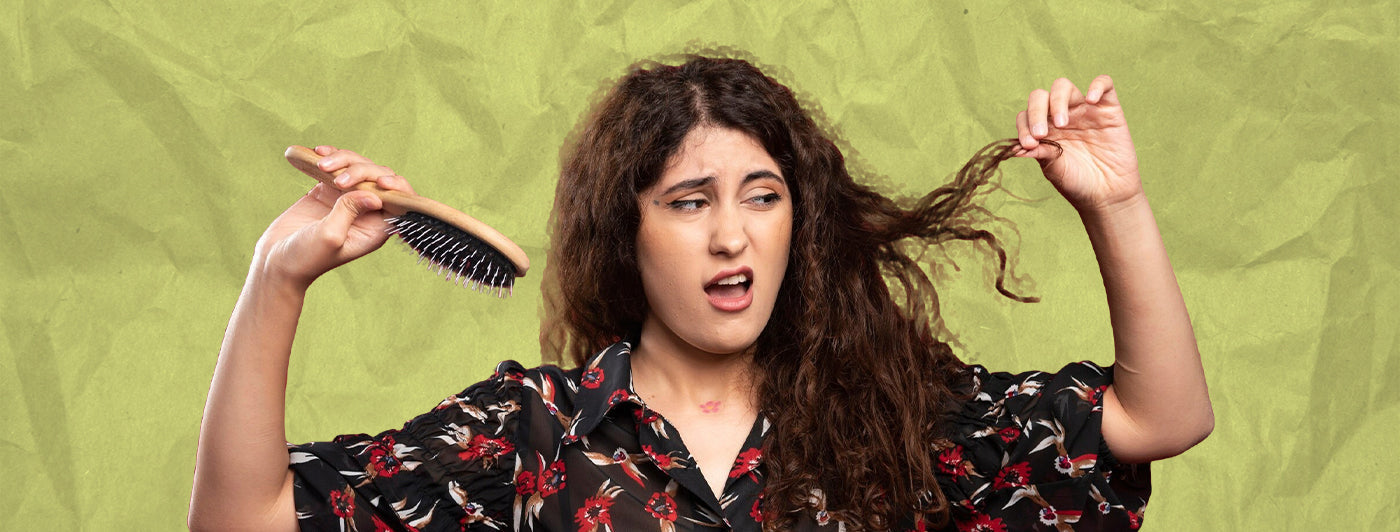 which deficiency causes hair fall
