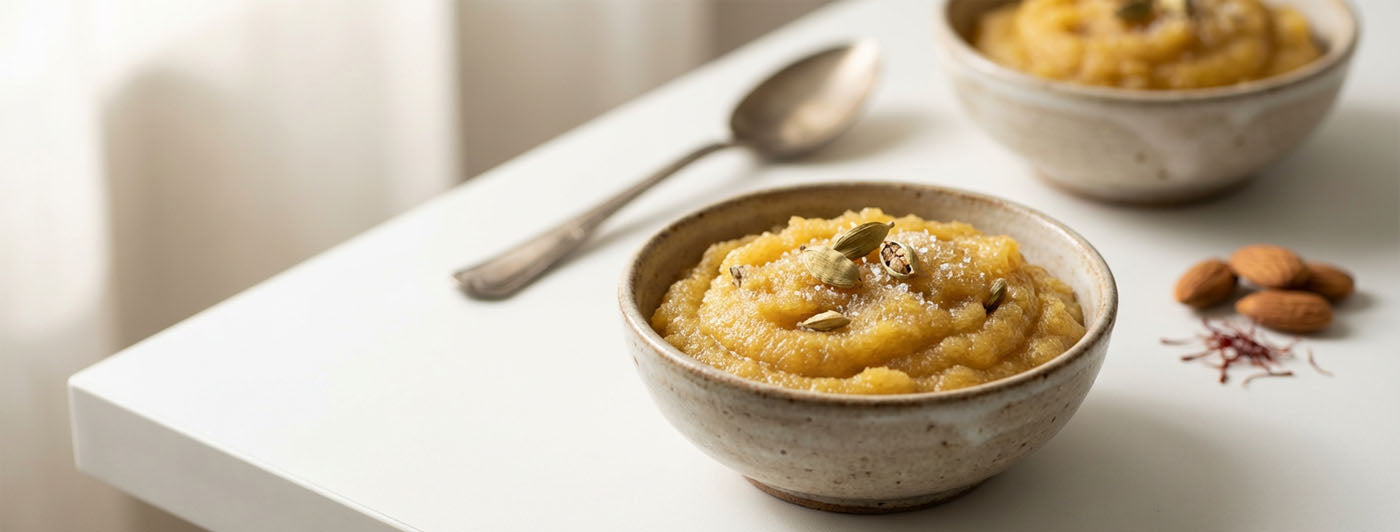 sooji halwa recipe