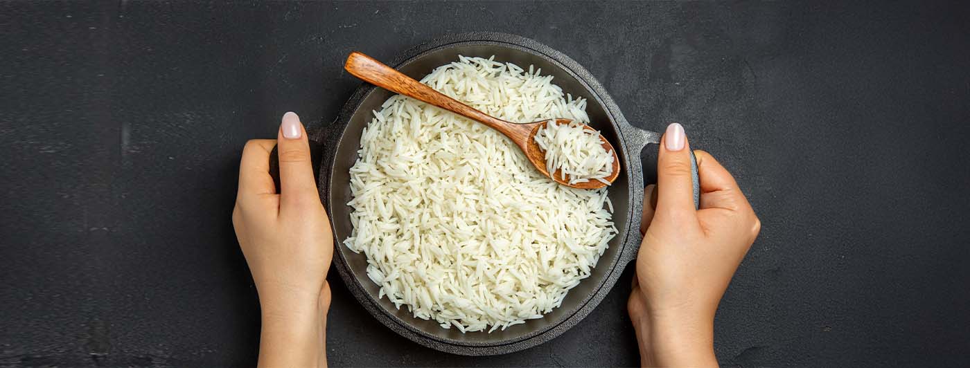 calories in 100 gm rice
