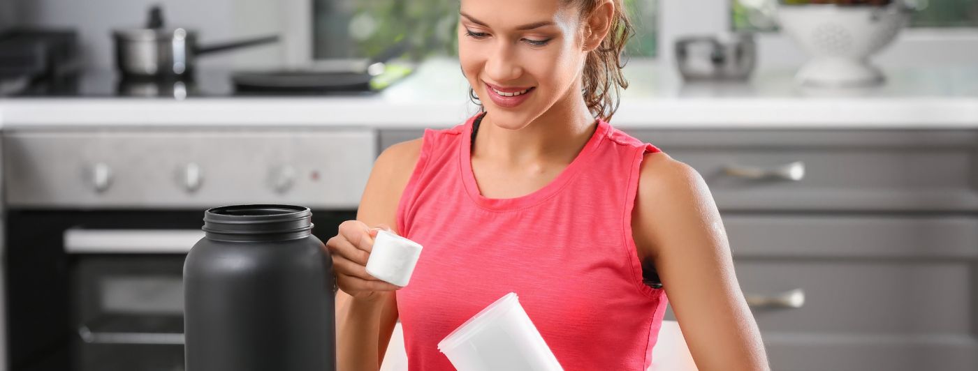 can i take protein powder without workout