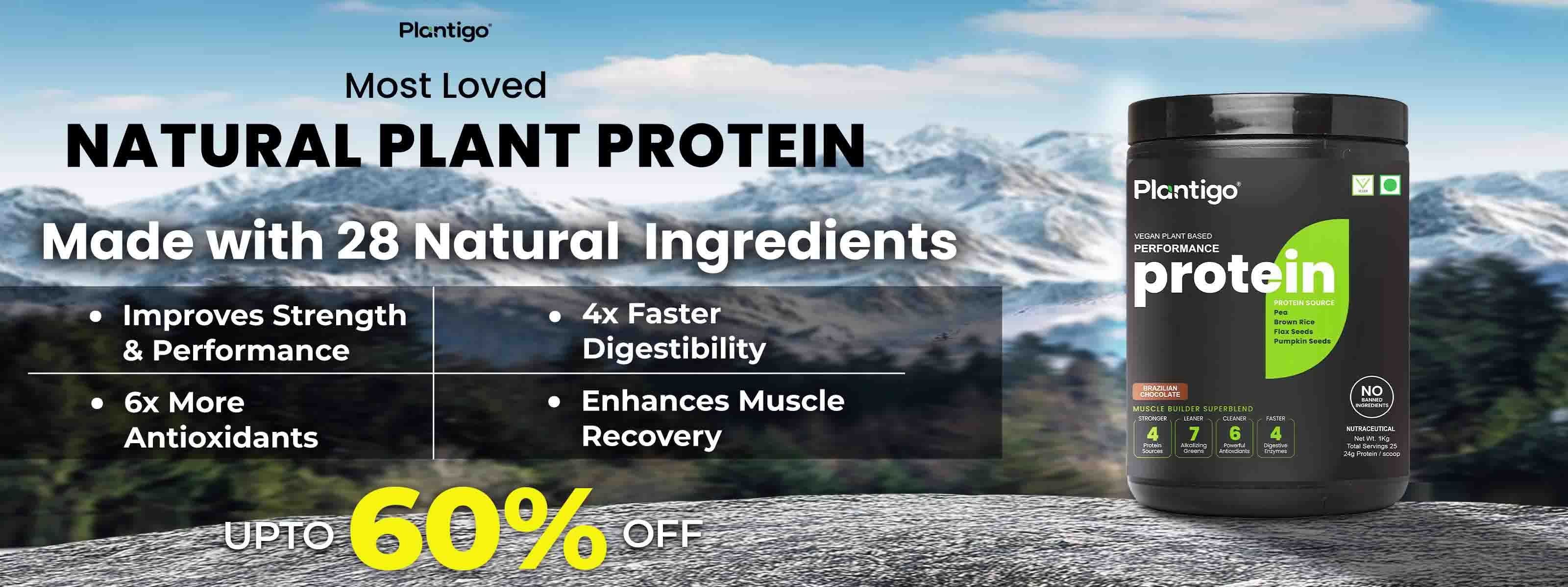 Best Vegan Natural Plant Protein