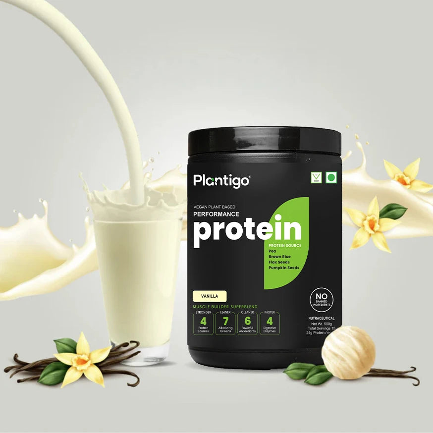Plant Based Vegan Protein Powder for Muscle Gain