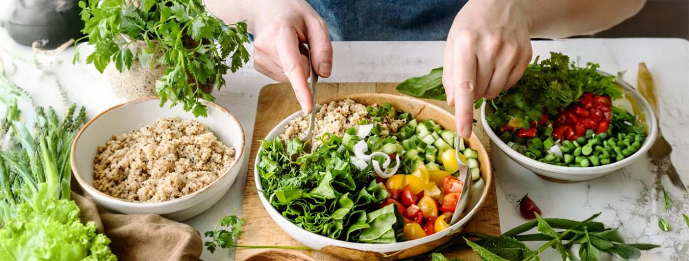 vegan meal prep​