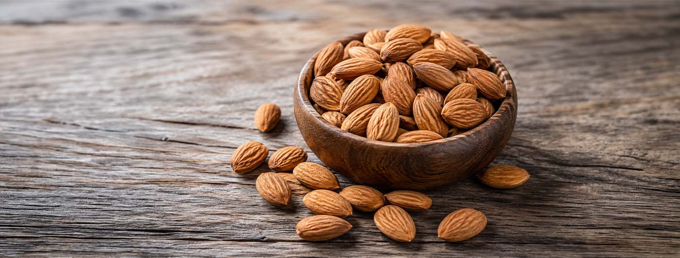 Almonds Protein per 100g