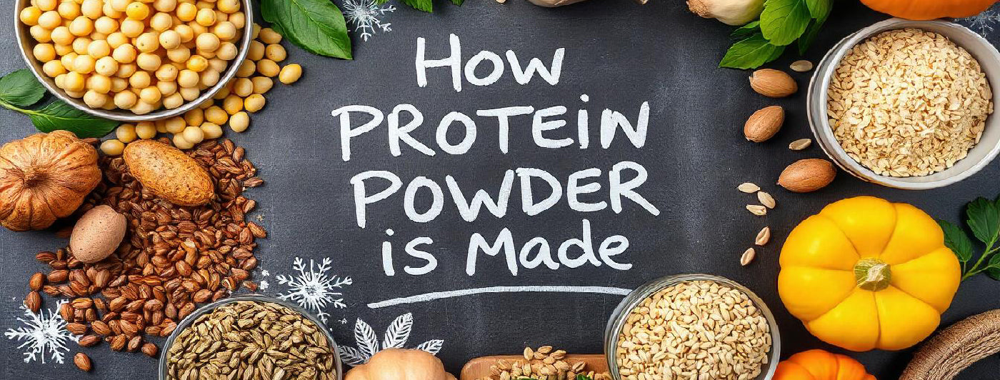 how is protein powder made