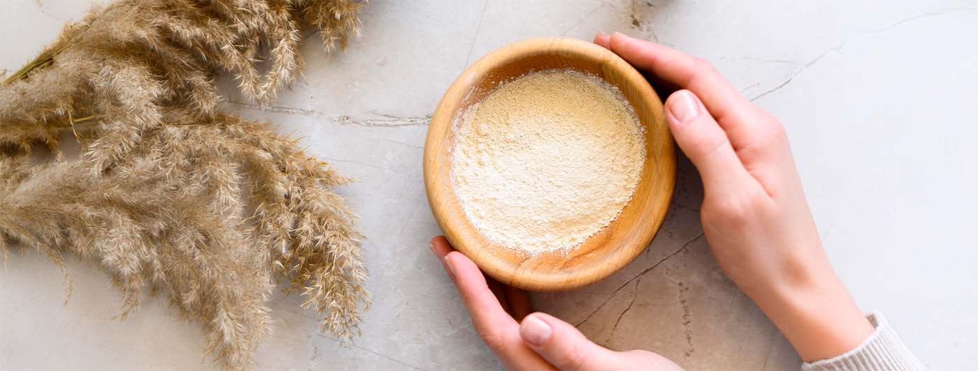 gram flour benefits for skin​