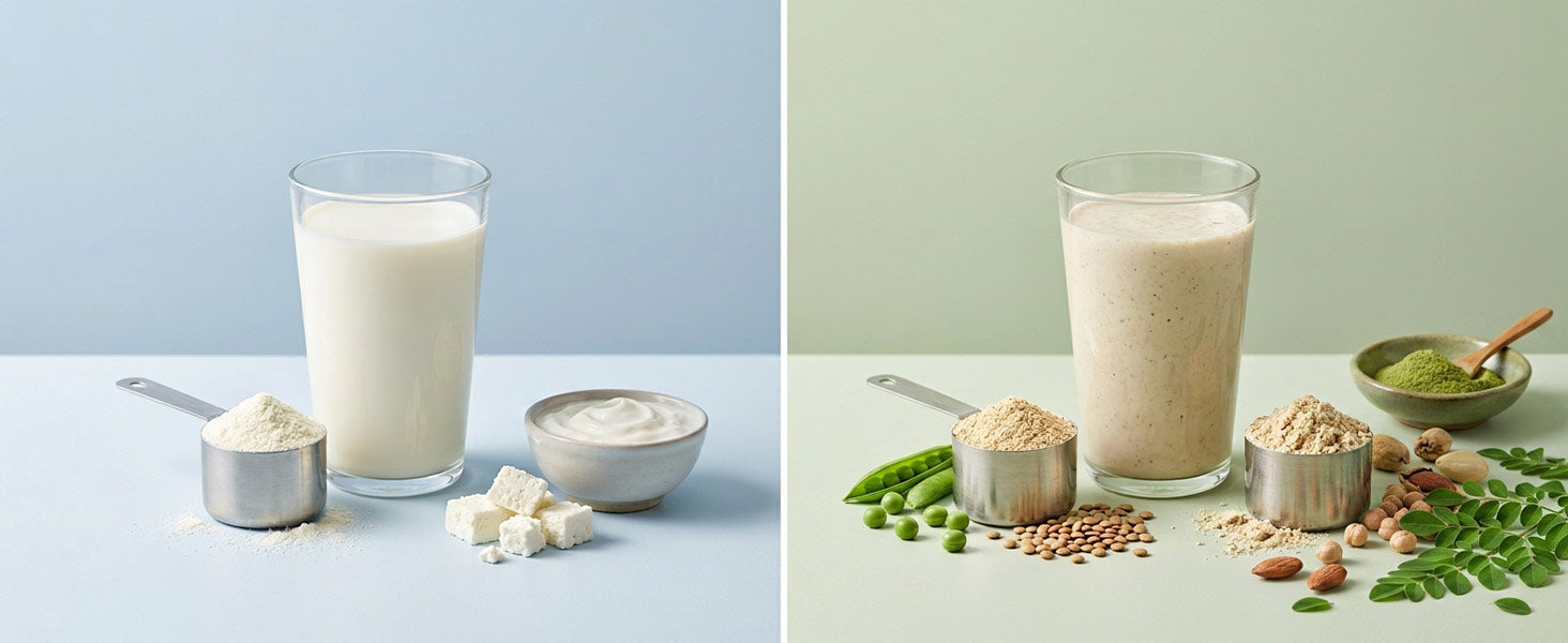 whey protein vs plant protein​