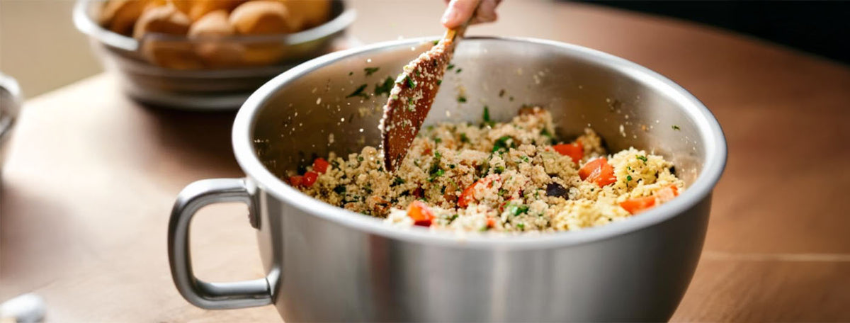 Easy Quinoa Upma Recipe with 24g Plant Protein