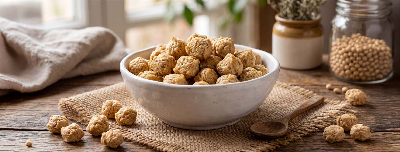 soya chunks protein per 100g