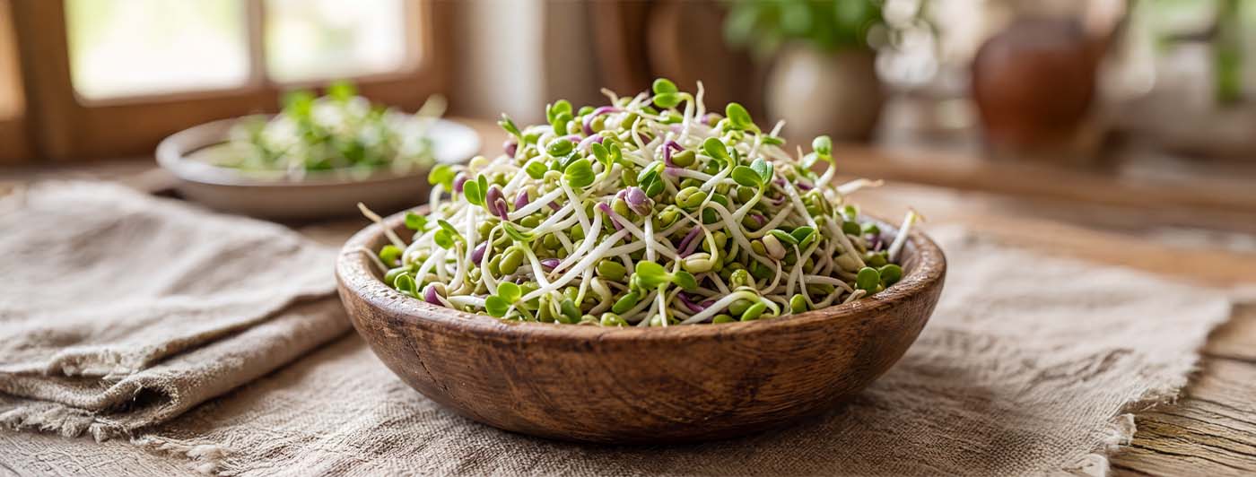 sprouts protein per 100g