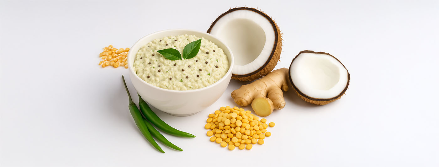 coconut chutney recipe​