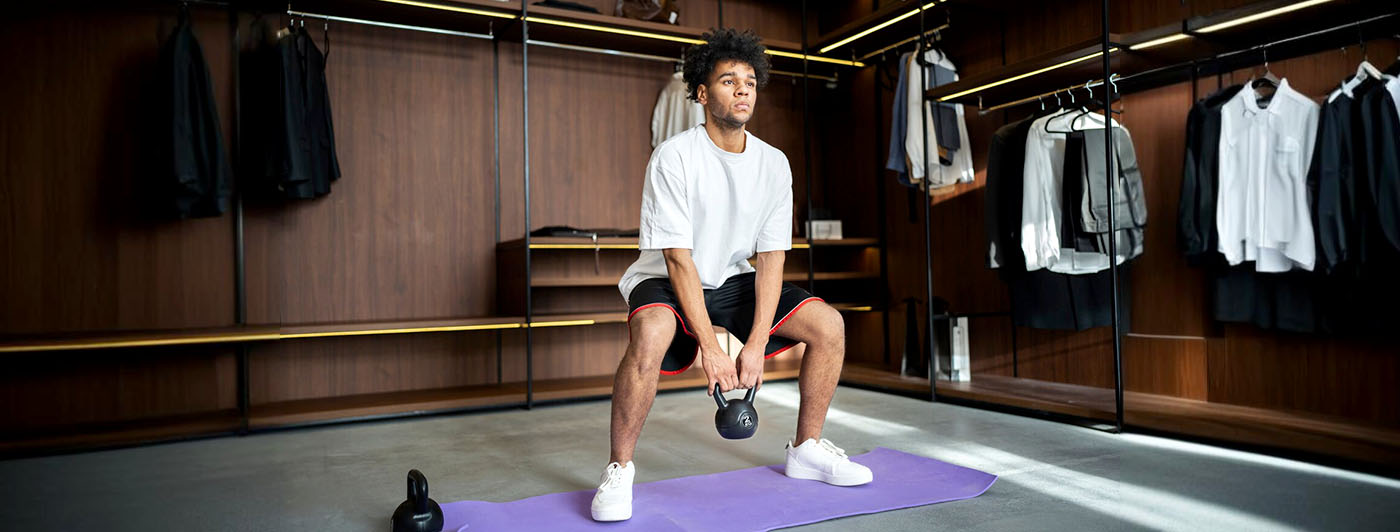 home dumbbell workout​