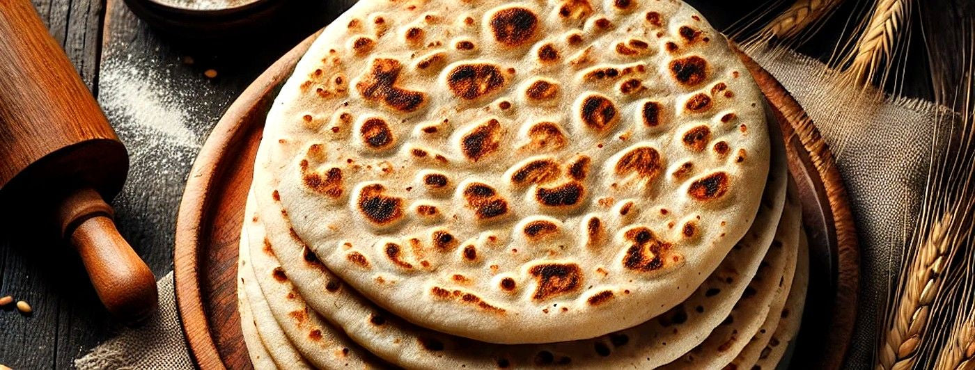 protein in 1 roti​