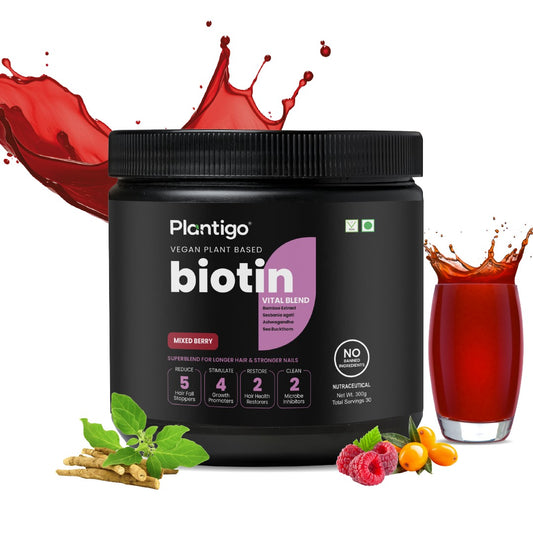 Plant Based Biotin Supplement for Hair Growth